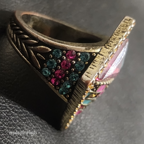 HEIDI DAUS MARY POPPINS RETURNS "UP FOR ANYTHING" KITE RING SIZE 7. c - Picture 4 of 12